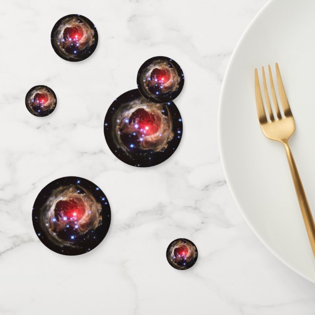 Ruby Red Supergiant Star Dust Confetti (Group)
