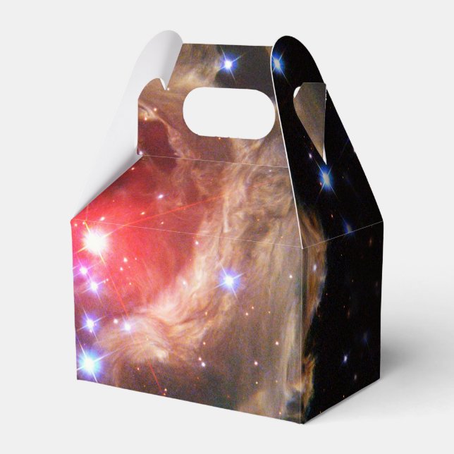 Ruby Red Supergiant Star Dust Favour Box (Front Side)