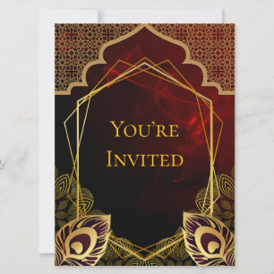 Ruby Room  Invitation