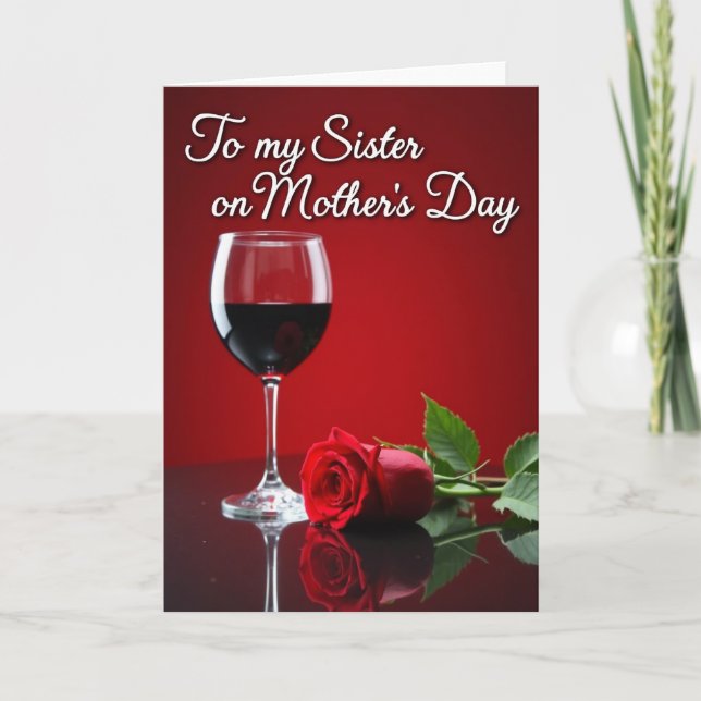 Ruby Rose Mothers Day Memory Card (Front)