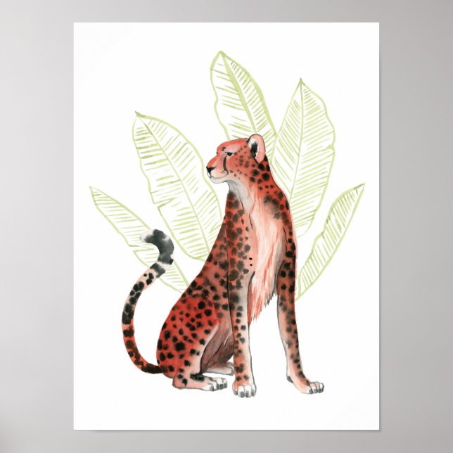 Ruby Runner Leopard Poster (Front)