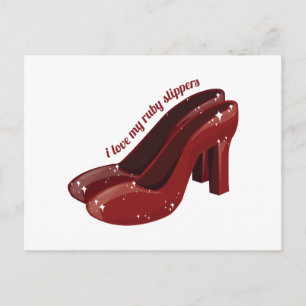 Ruby Slippers Postcard
