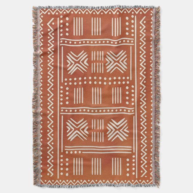 Ruby Solitude Heart of the High Desert Throw Blanket (Front Vertical)