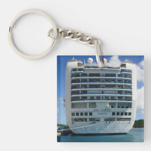 Ruby Stern View Key Ring (Front)
