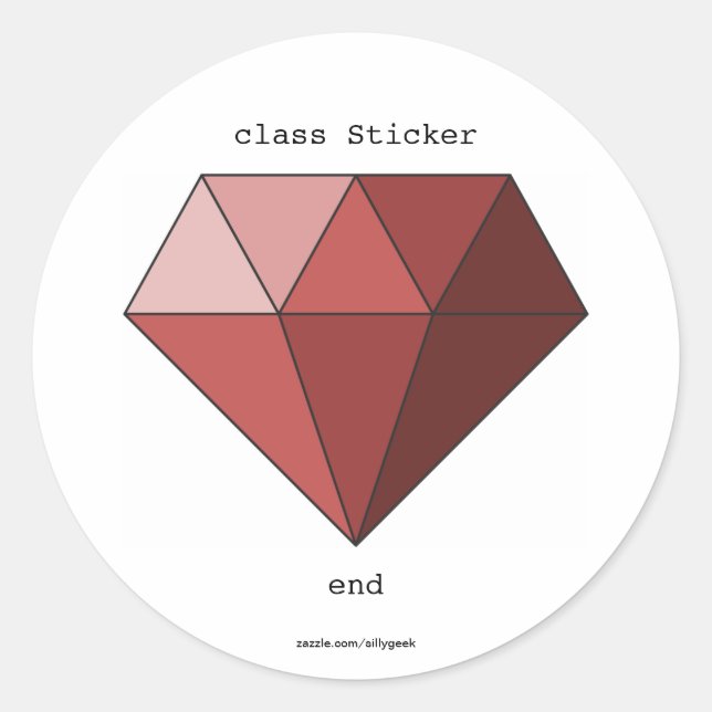 Ruby Stickers (Front)