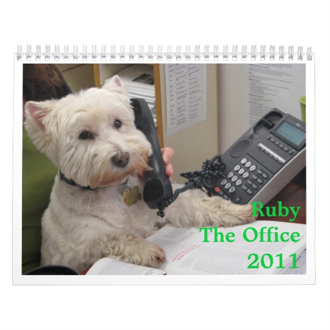 Ruby: The Office 2011 Calendar (Cover)