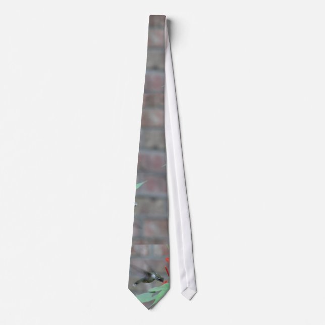 Ruby-throat Sips Tie (Front)
