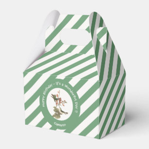 Ruby-throated Hummingbird, Birthday or Other Party Favour Box