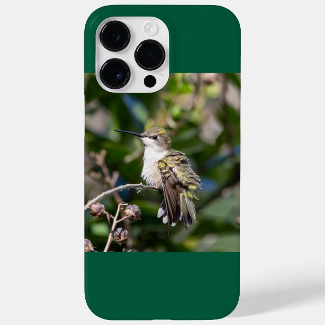 Ruby-Throated Hummingbird  Case-Mate iPhone Case (Back)