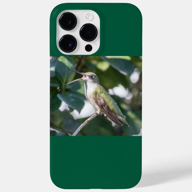 Ruby-Throated Hummingbird  Case-Mate iPhone Case (Back)