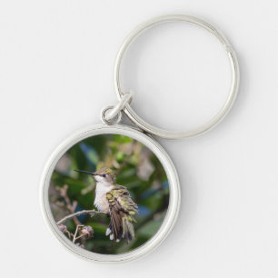 Ruby-Throated Hummingbird Key Chain #4Q7A5304