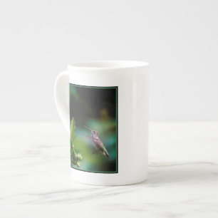 Ruby-throated Hummingbird - Original Photograph Bone China Mug