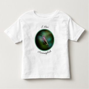 Ruby-throated Hummingbird - Original Photograph To Toddler T-Shirt