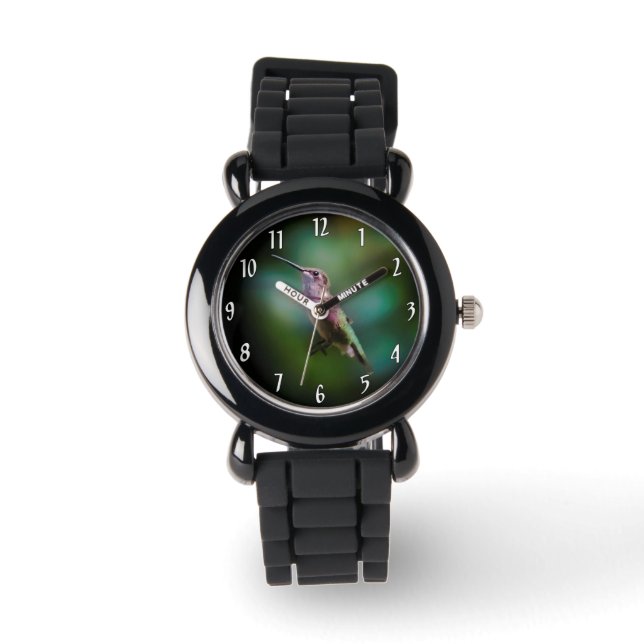 Ruby-throated Hummingbird - Original Photograph Watch (Front)