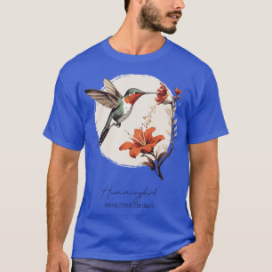 Ruby throated Hummingbird small hummingbird Archil T-Shirt