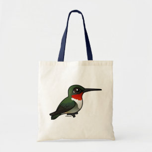 Ruby-throated Hummingbird Tote Bag