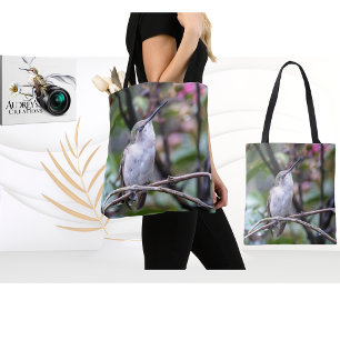 Ruby-Throated Hummingbird  Tote Bag
