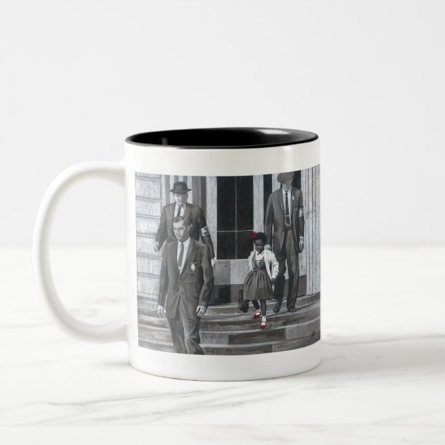 Ruby Two-Tone Coffee Mug (Left)