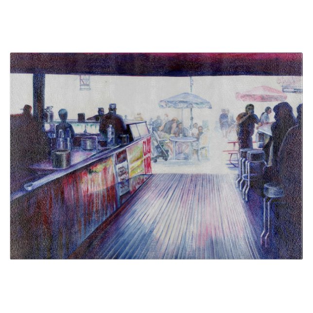 Ruby's, Coney Island, New York Cutting Board (Front)