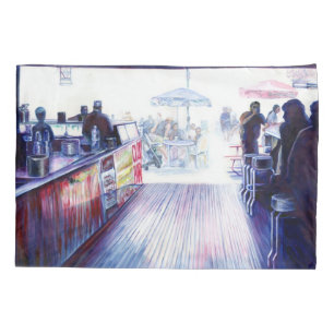 Ruby's, Coney Island, New York Pillowcase