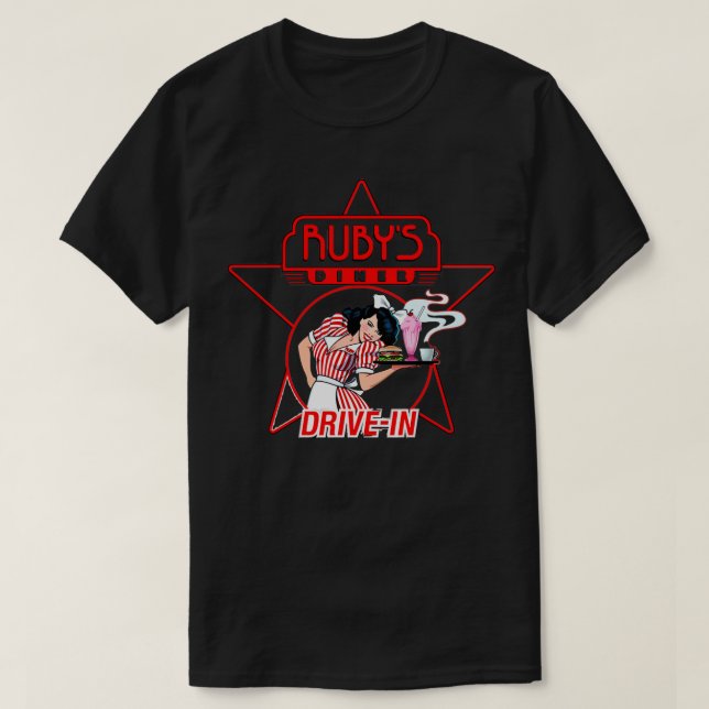 Rubys Diner Resto  T-Shirt (Design Front)