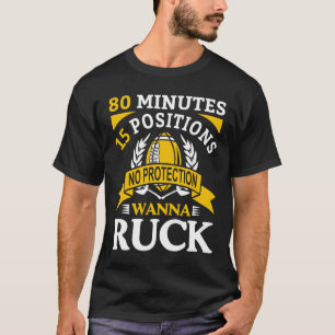 Ruck in Rugby T-Shirt