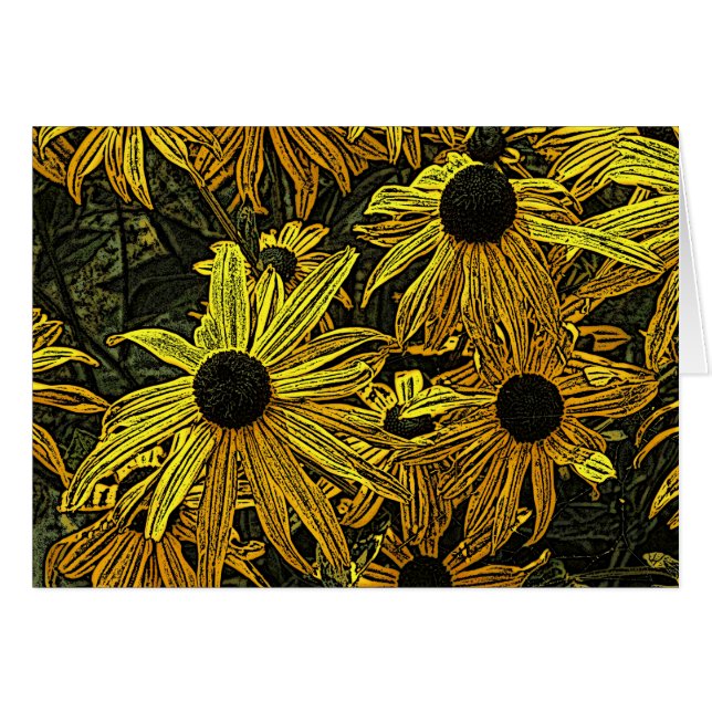 RUDBECKIA card (Front Horizontal)
