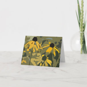 Rudbeckias Blank Notecard