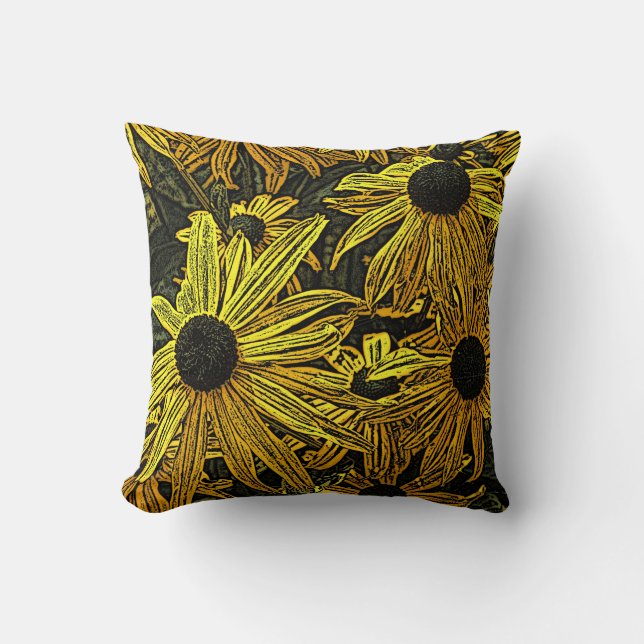RUDBECKIAS CUSHION (Front)