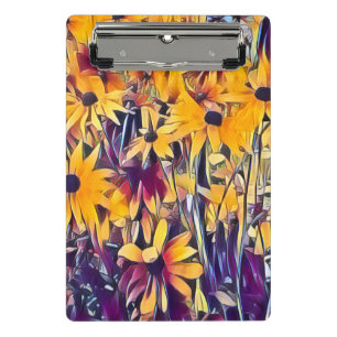 RUDBECKIAS    MINI CLIPBOARD