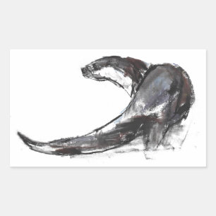 Rudder Rectangular Sticker