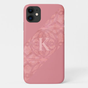 Ruddy Pink Batik Letter iPhone 11 Case