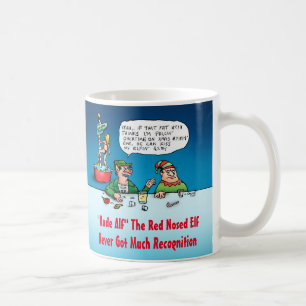 Rude ALF Funny Elf Xmas Mug