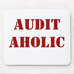 Rude Auditor Nickname - Auditaholic Mouse Pad