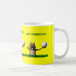 "Rude Awakening" Groundhog Day Mug