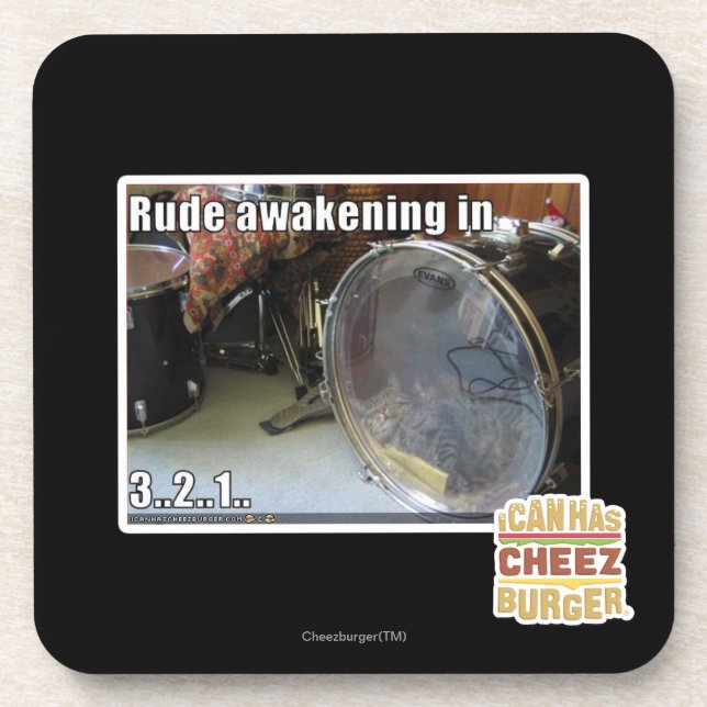 Rude awakening in coaster (Front)