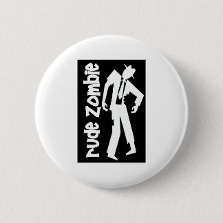 Rude Boy Zombie 6 Cm Round Badge