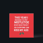 Rude Christmas Funny Noel Hilarious Christmas Tree Holiday Card<br><div class="desc">Rude Christmas Funny Noel Hilarious Christmas Tree Decor Christmas Gag Gift for Him Her</div>