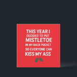 Rude Christmas Funny Noel Hilarious Christmas Tree Holiday Card<br><div class="desc">Rude Christmas Funny Noel Hilarious Christmas Tree Decor Christmas Gag Gift for Him Her</div>