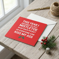 Rude Christmas Saying with Cheeky Holiday Humour