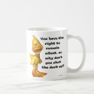 Rude Duck Coffee Mug