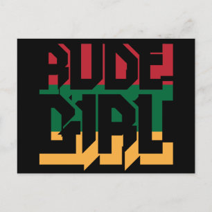Rude Girl Postcard