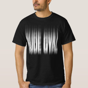 Rude Gyal Blurred Effect Typography Reggae T-Shirt