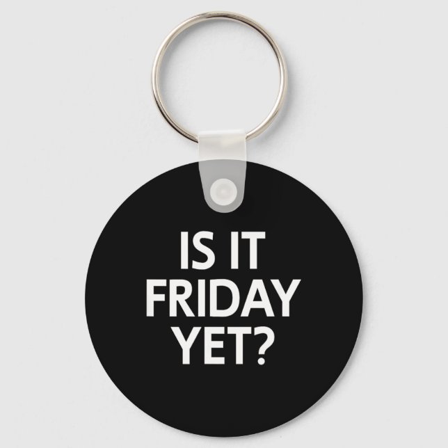 Rude Humour Sayings Quotes Gift Ideas Funny Is Key Ring (Front)