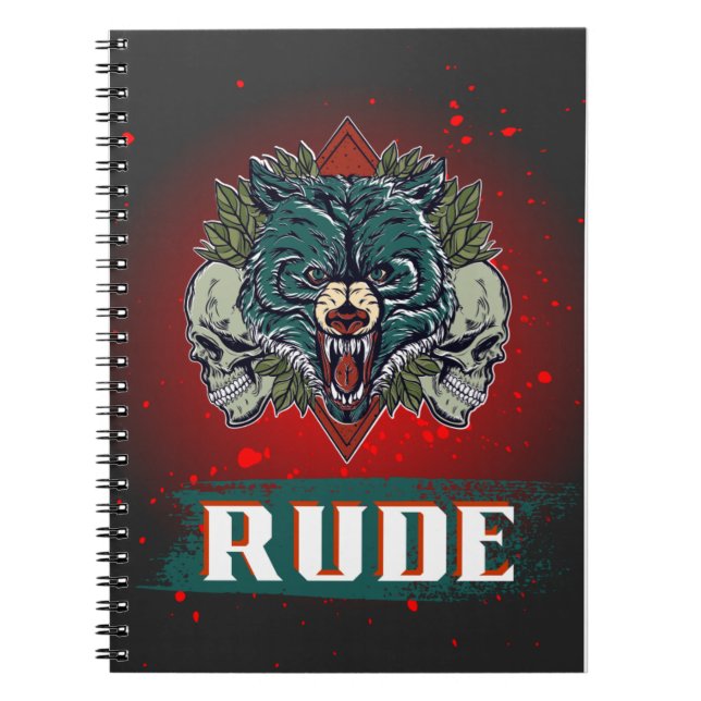 Rude Notebook (Front)