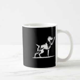 Rude Pointer Dog Hole German Shorthaired Pointer D Coffee Mug