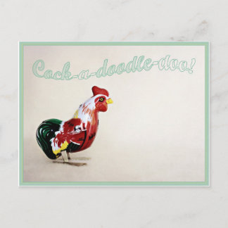 Rude Rooster Postcard