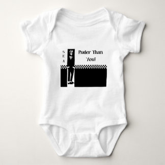 RUDER THAN YOU. BABY BODYSUIT