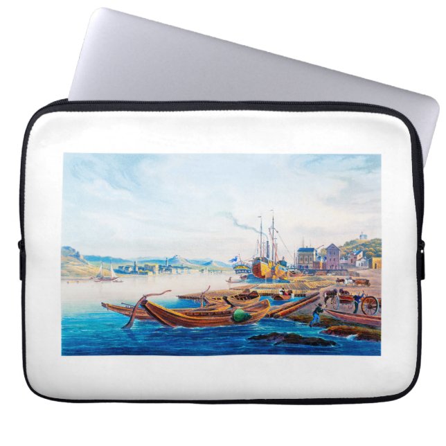 Rüdesheim, Germany 01A Laptop Sleeve (Front)