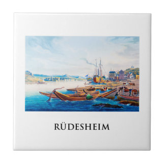 Rüdesheim, Germany 01B Ceramic Tile